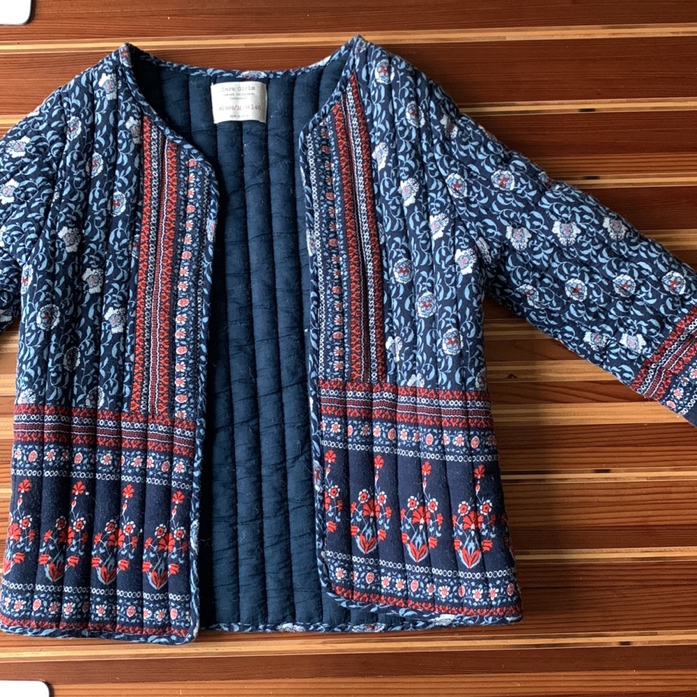 Zara Quilted Jacket Girls